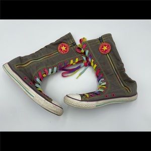 Converse knee high! Size 5. Used see pics!
